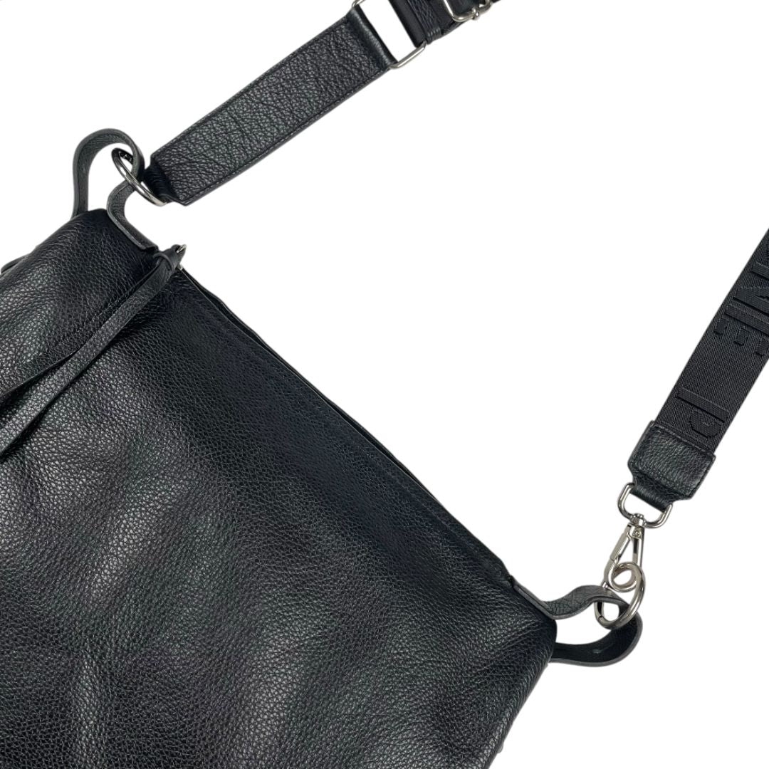 PRUNE Bolso Negro Medida 38cm X 27cm
