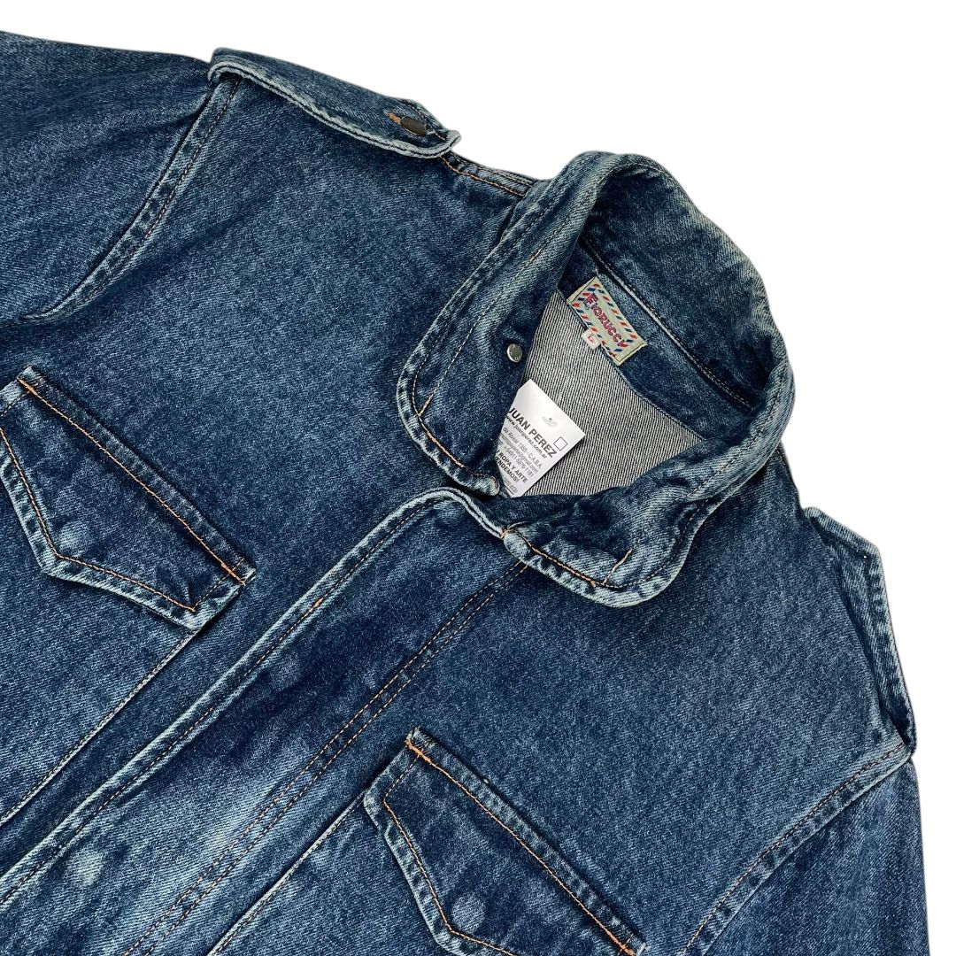 FIORUCCI Campera Azul Talle L