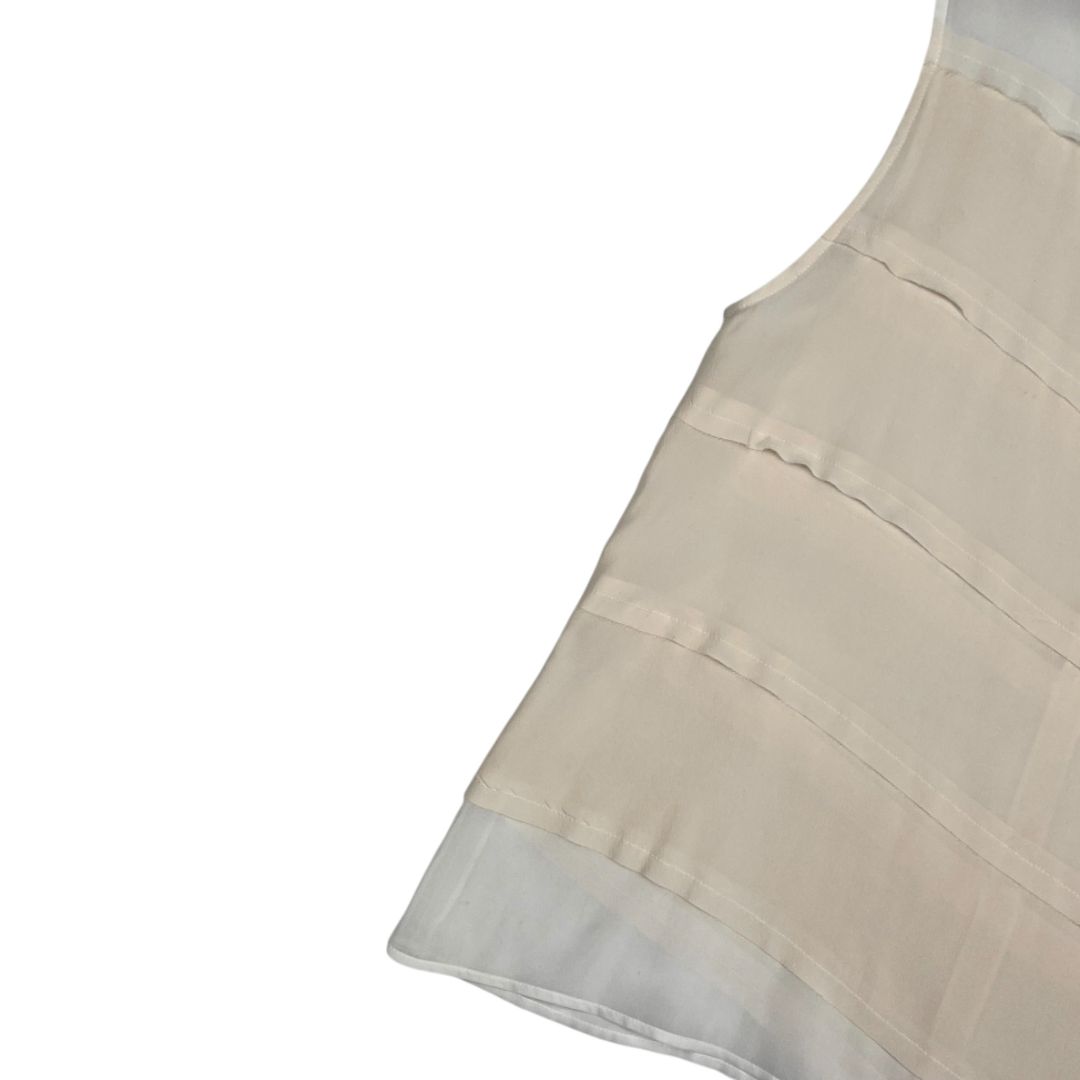 SANDRO Blusa Beige Talle S