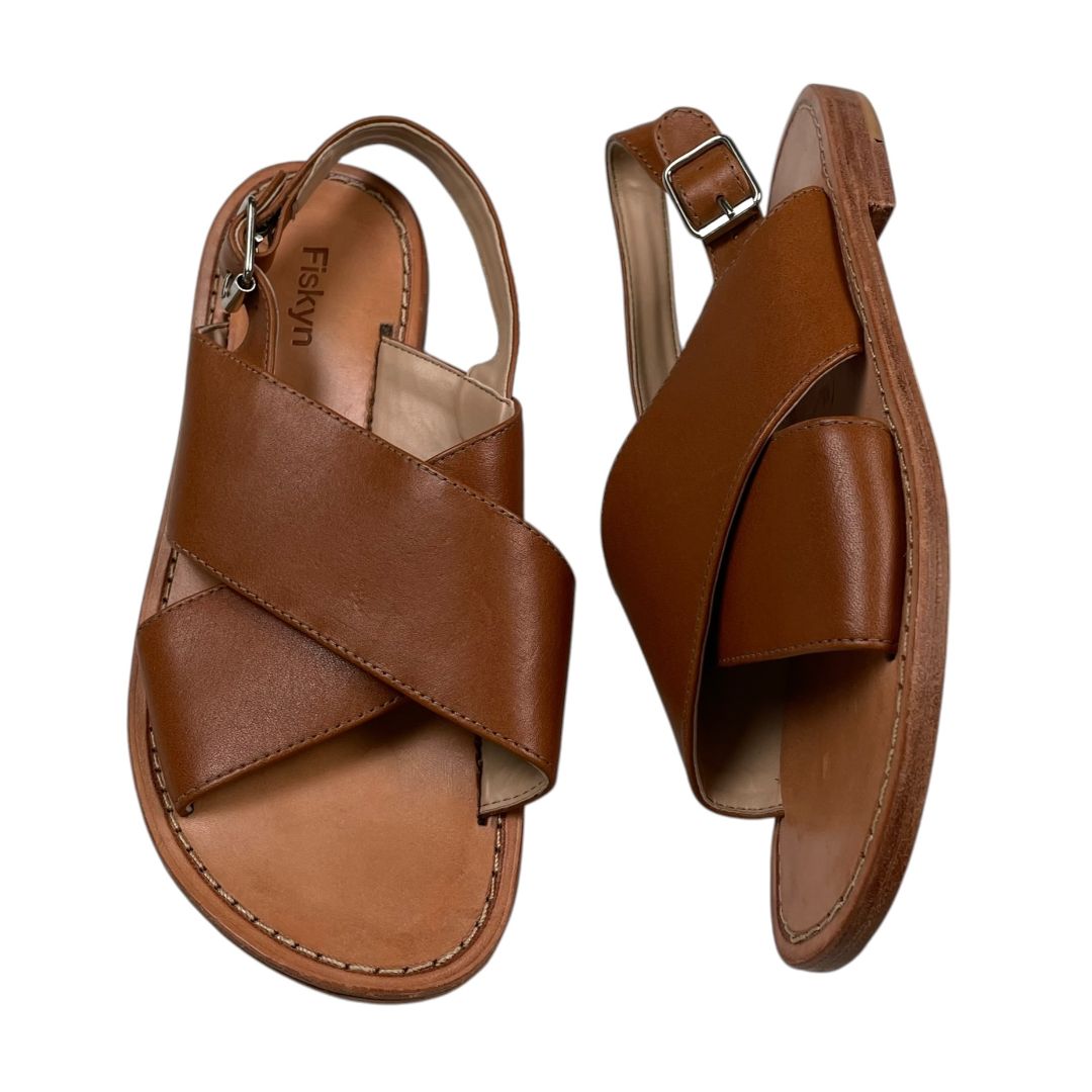 FISKYN Sandalias Marron Talle 7