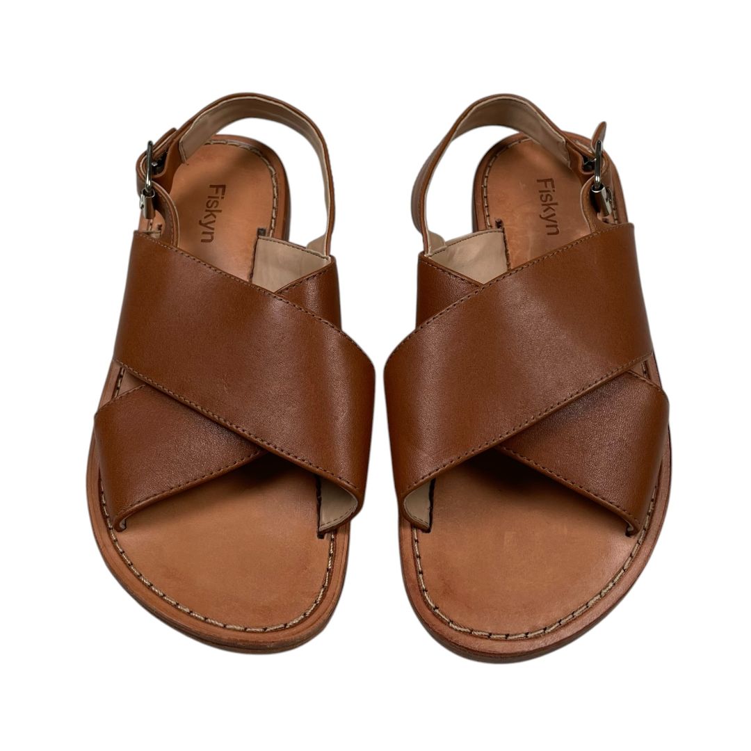 FISKYN Sandalias Marron Talle 7