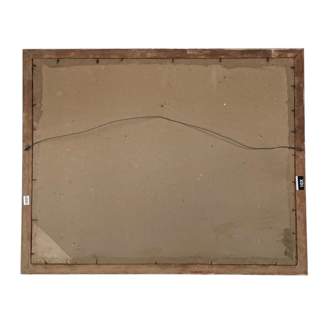ALFRED VAN NESTE Arte con Vidrio Estilo Paisajismo 66CM X 78CM