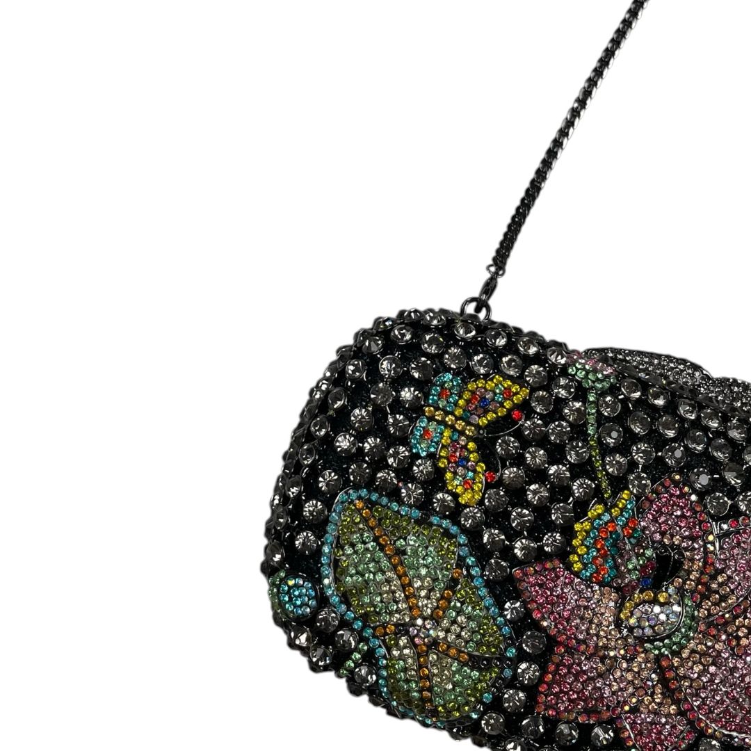 SIN MARCA Cartera Plateado Medida 18cm X 9cm