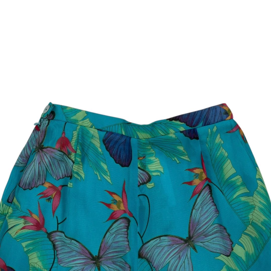 KENZO Pantalon Celeste Talle 36