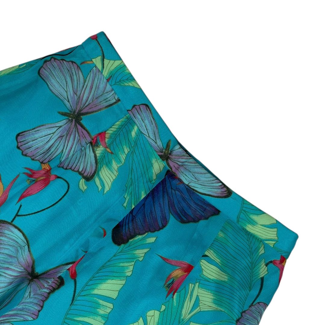 KENZO Pantalon Celeste Talle 36