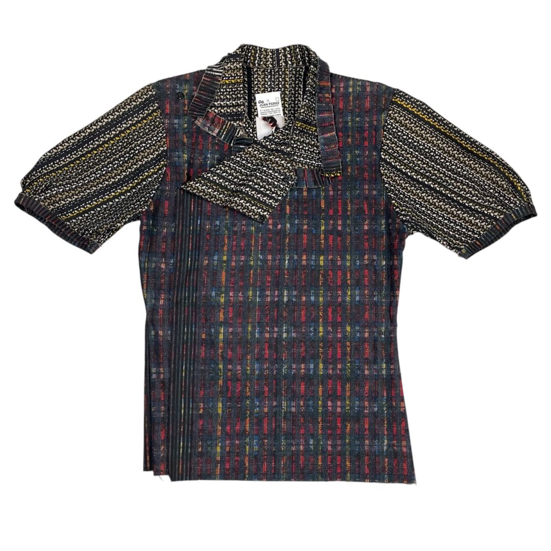 HOUSE OF MATCHING COLOURS Blusa Manga Corta Varios Talle S