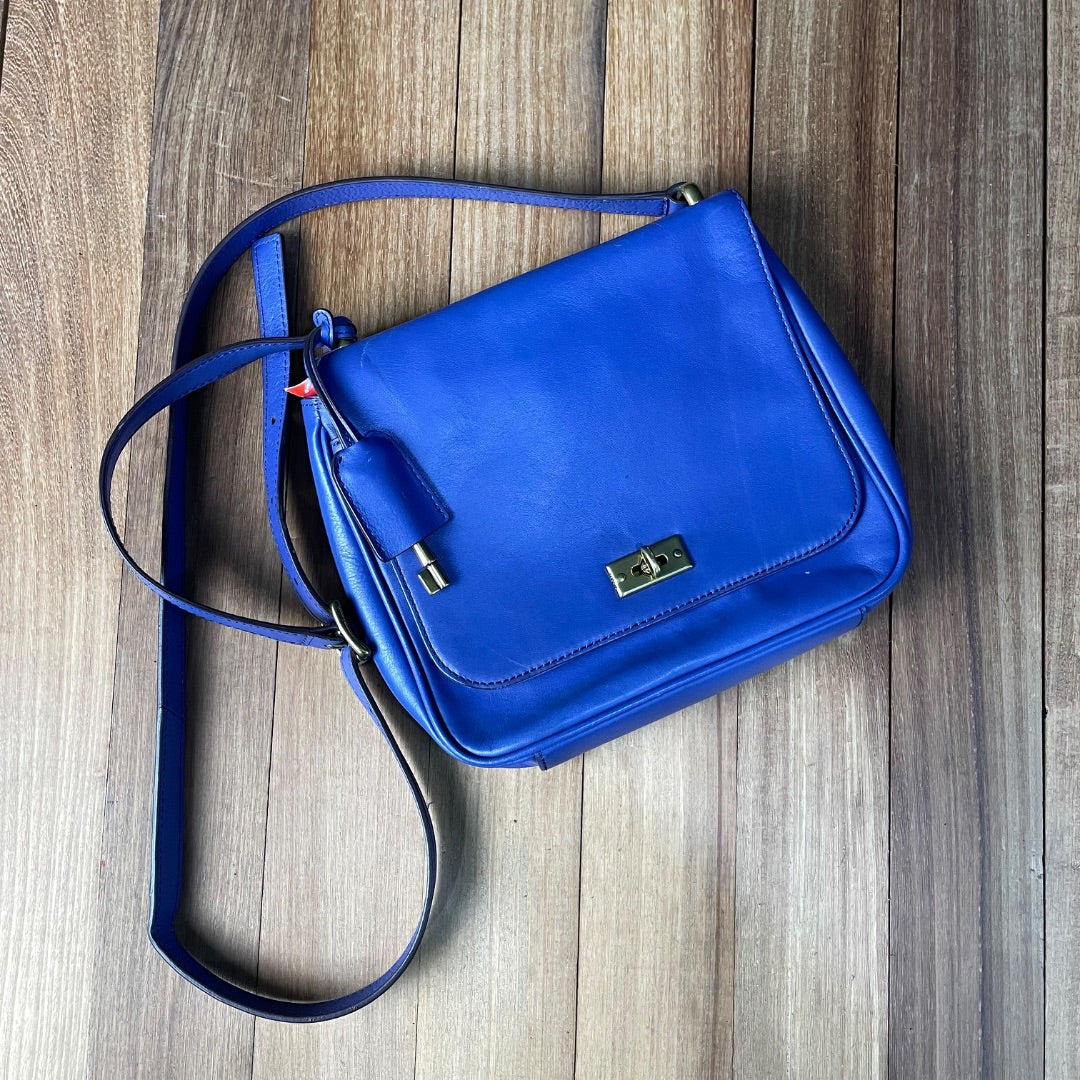 Cartera  FOSSIL  Color Azul Talle Unico