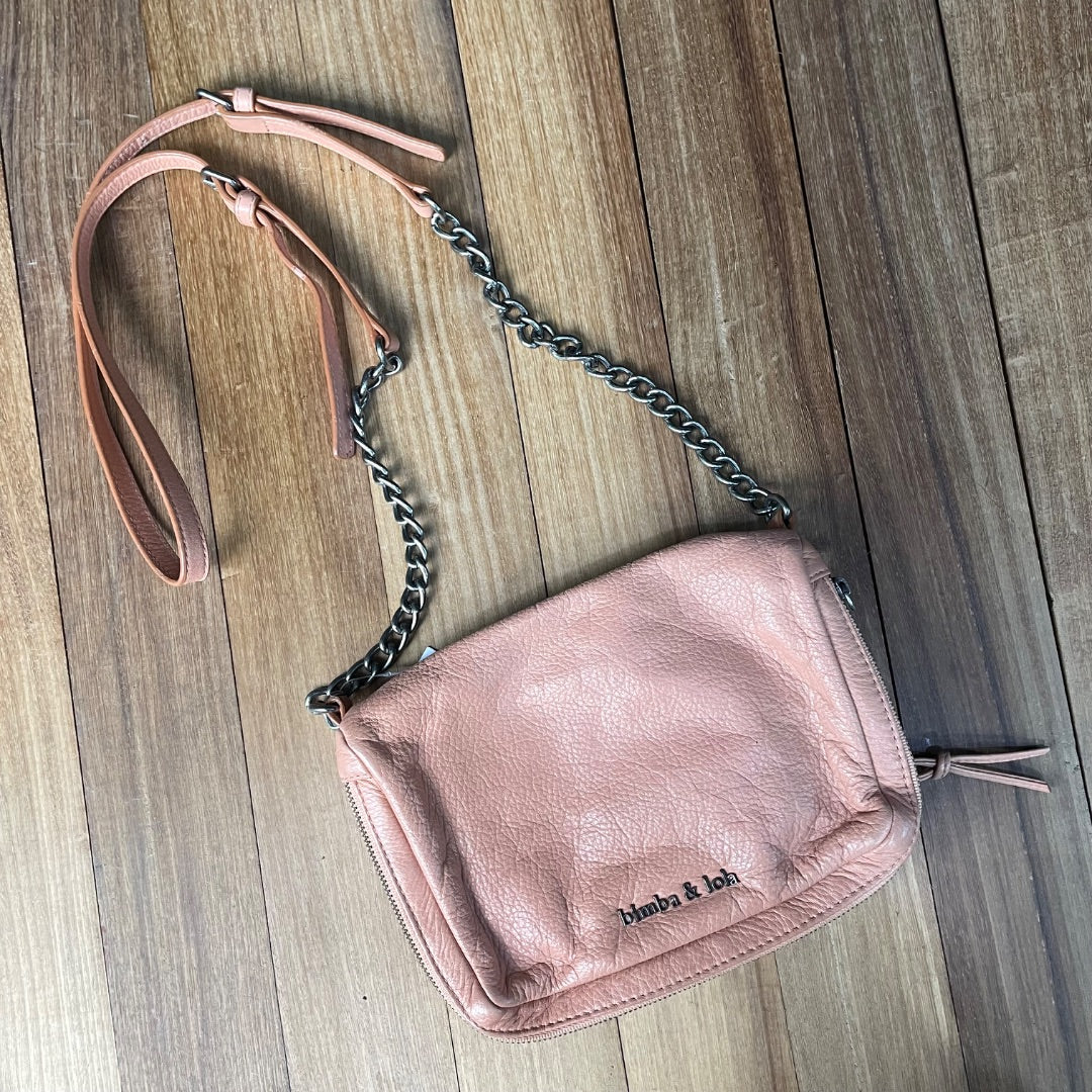 BIMBA Y LOLA  Bandolera  Rosa  Talle Unico