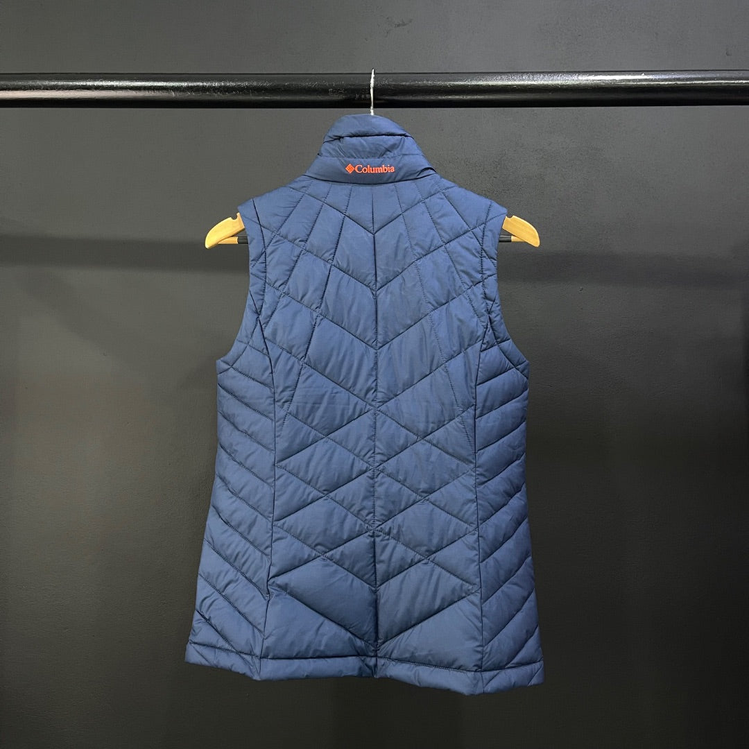 COLUMBIA Chaleco Corto Azul Talle S