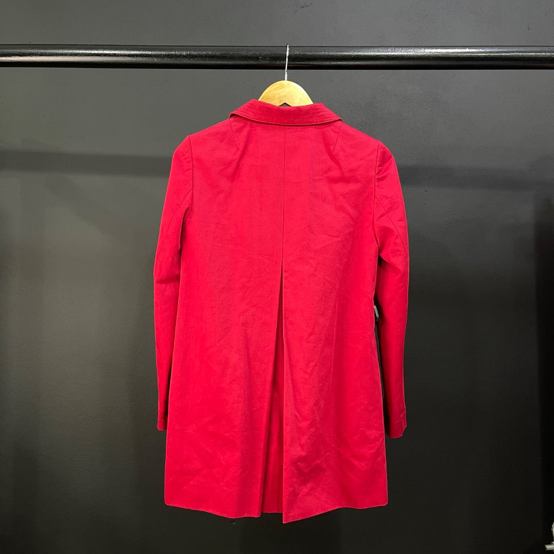 BANANA REPUBLIC Saco Rojo Talle XS