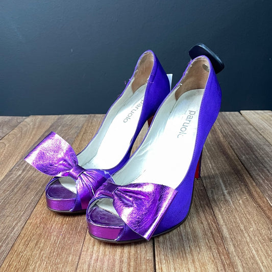 Zapato Taco Alto  PARUOLO  Violeta 38