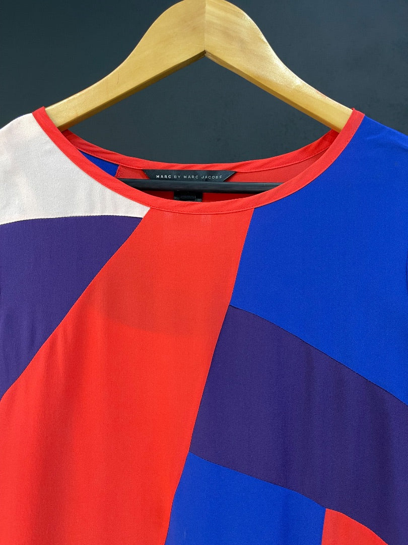 MARC JACOBS Vestido Manga Corta Varios Talle 4
