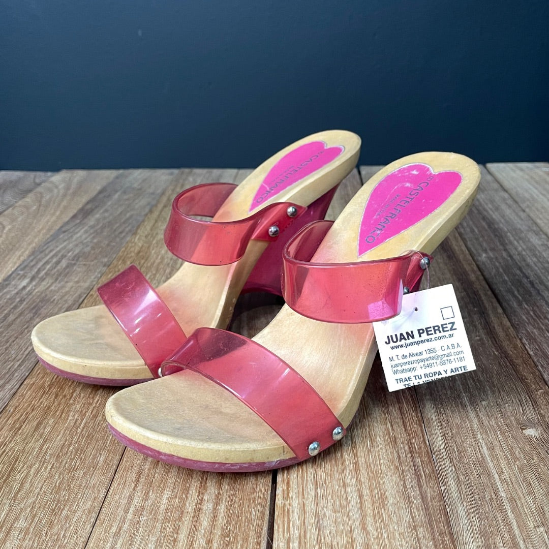 Sandalias  CASTELFRANCO  Rosa Talle 38