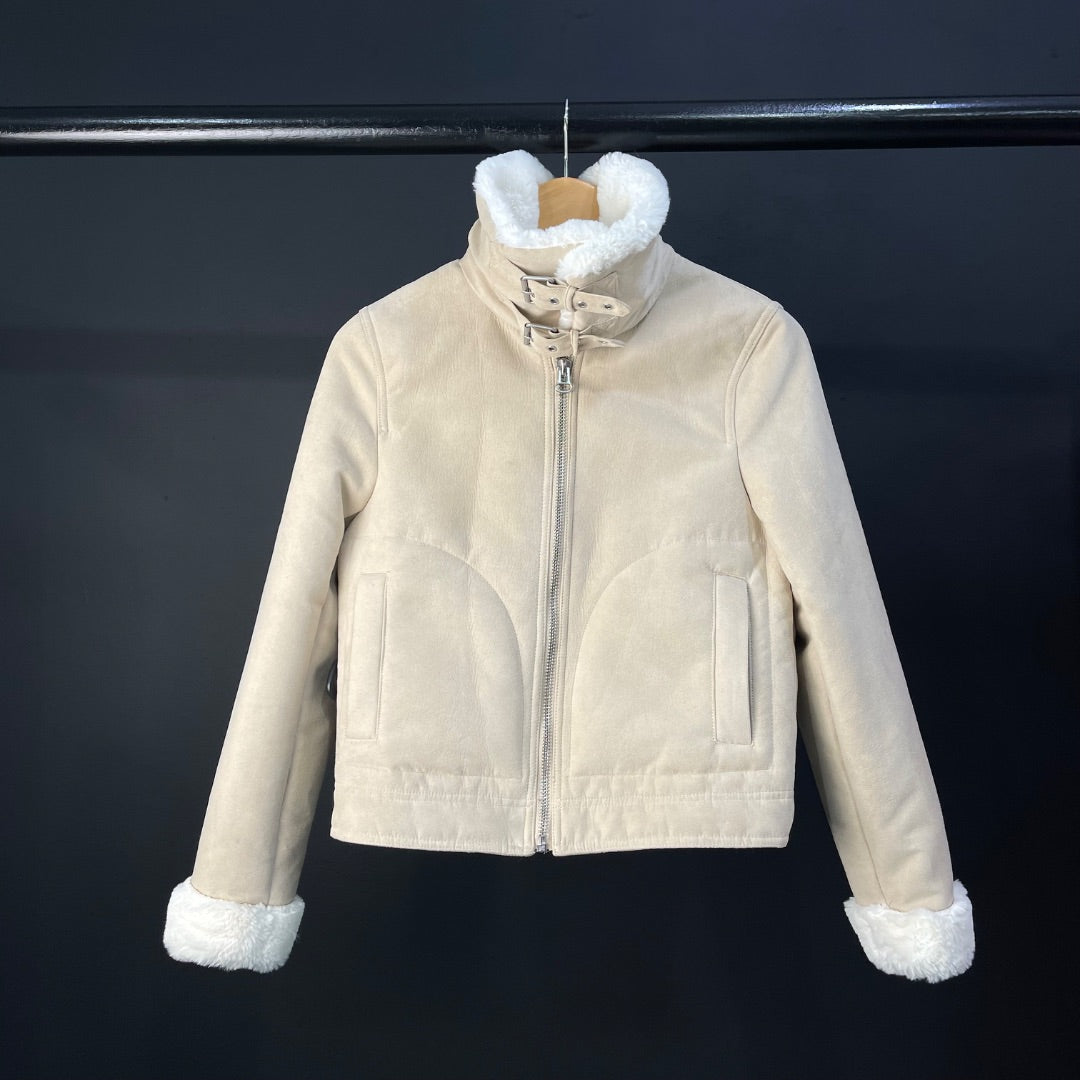 H&M Campera Beige Talle 36