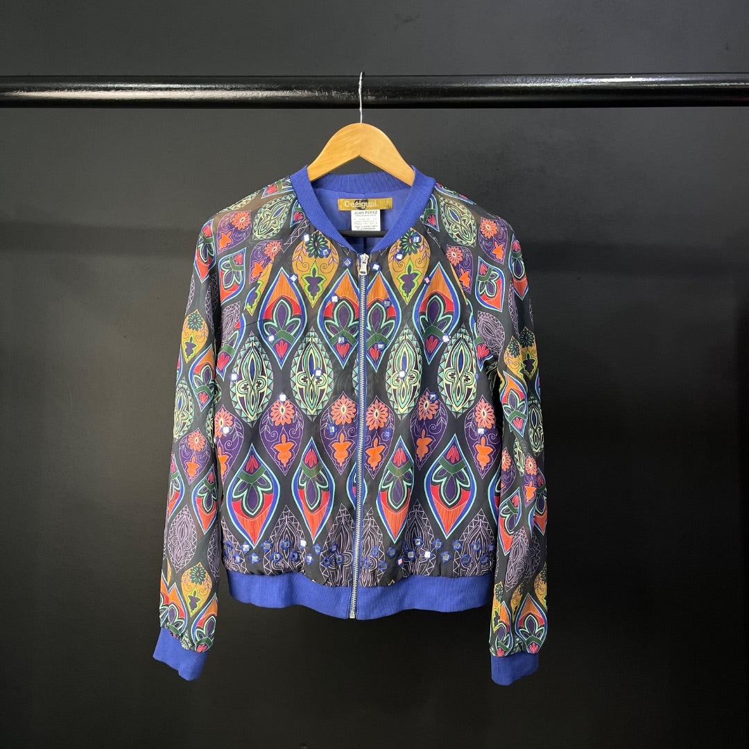 DESIGUAL Campera Varios  Estampado Talle L