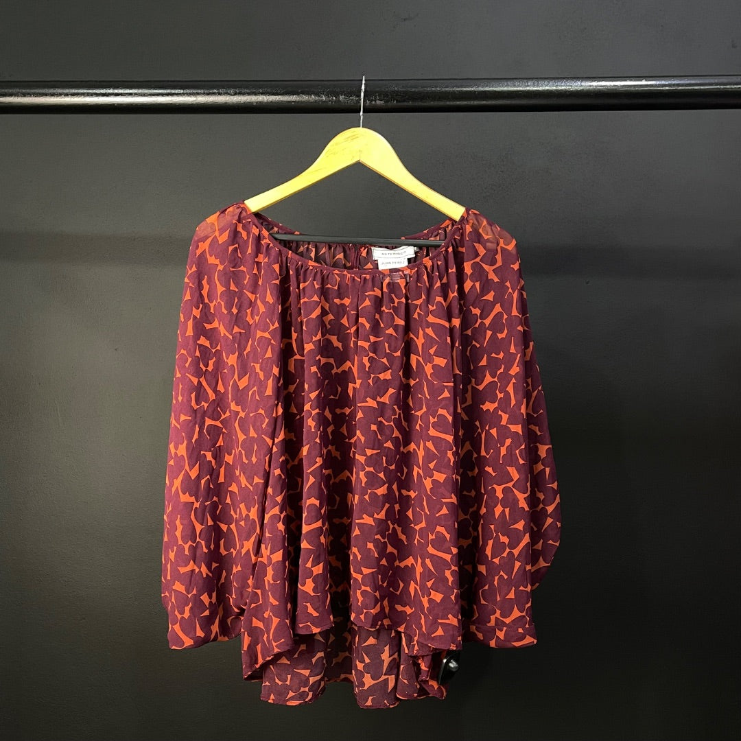ASTERISCO Blusa Manga Larga Varios  Estampado Talle 40