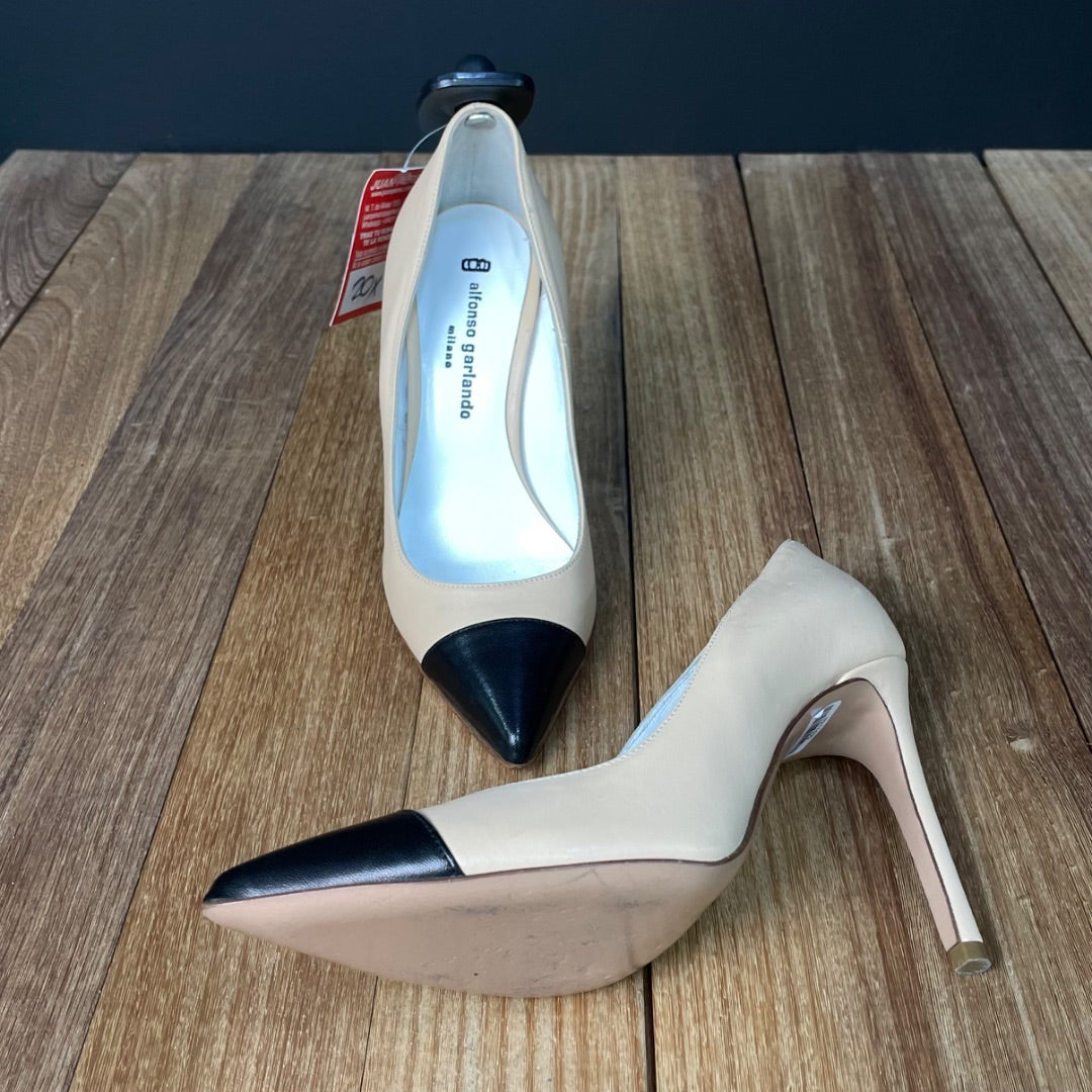Zapatos  ALFONSO GARLANDO  Varios Beige Y Negro Talle 33