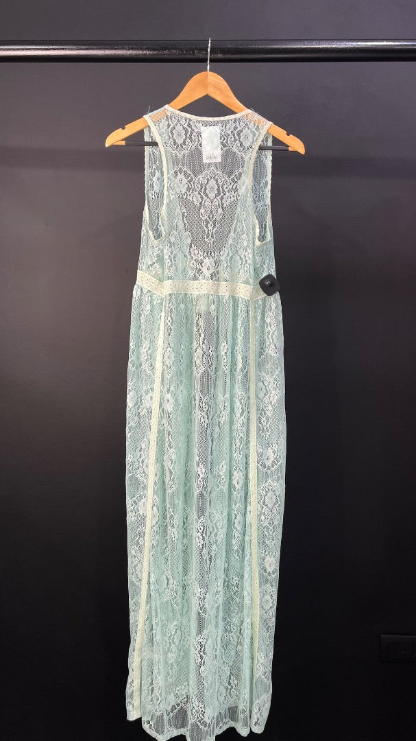 KOSIUKO Chaleco Largo Verde Talle 40
