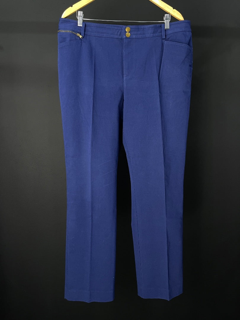 RALPH LAUREN Pantalon Azul Talle 16