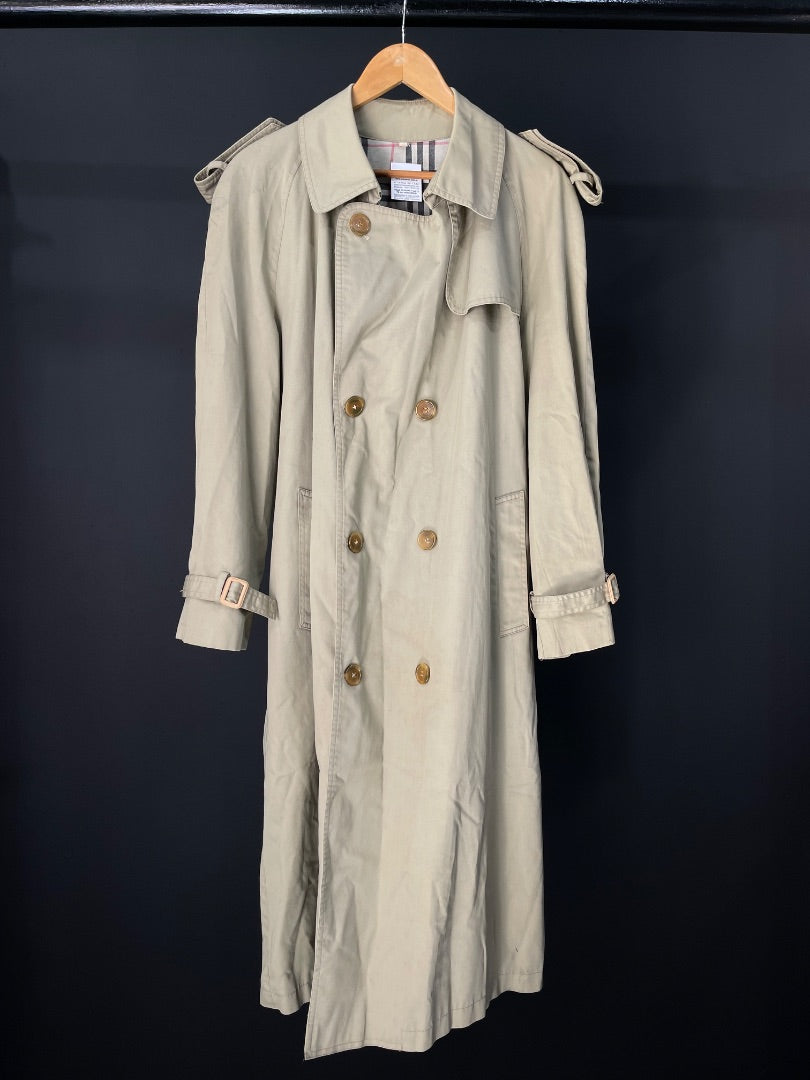 SIN MARCA Impermeable Beige Talle M