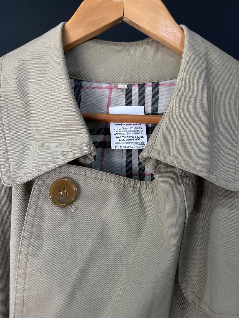 SIN MARCA Impermeable Beige Talle M