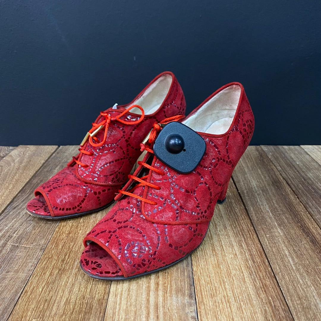 Sandalias  DE MARIA  Rojo Talle 9