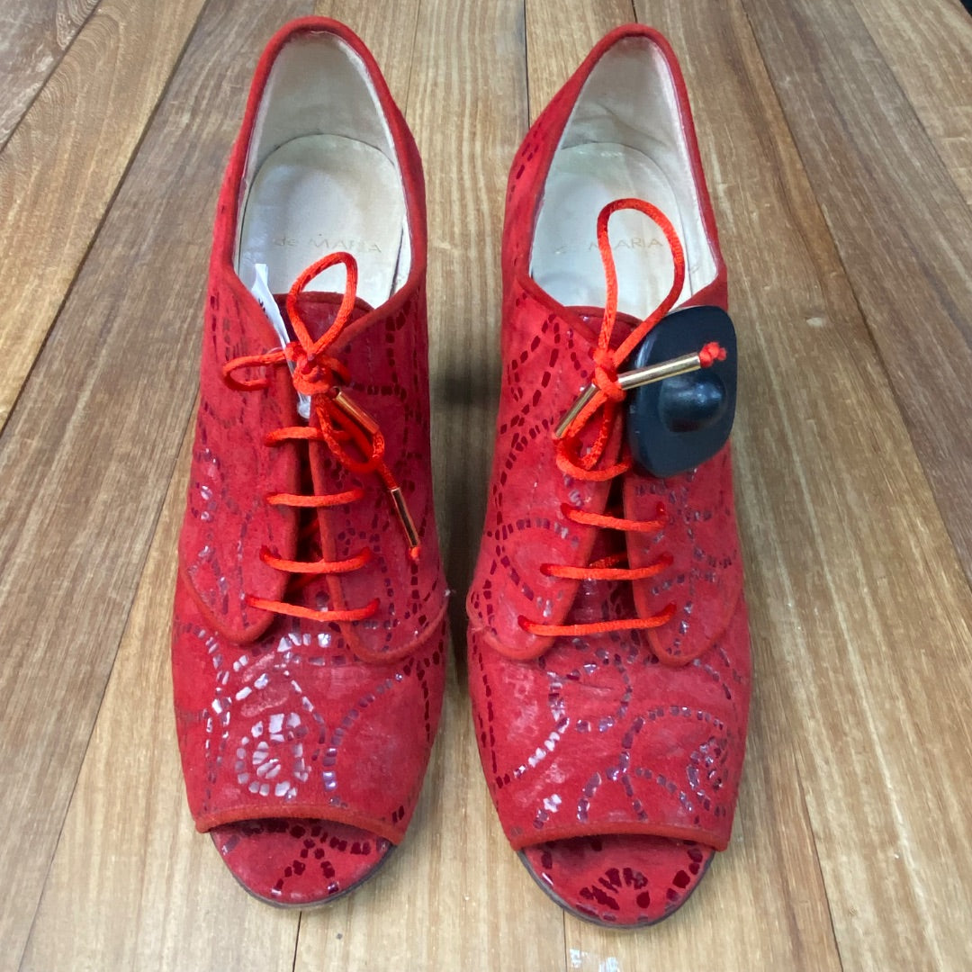 Sandalias  DE MARIA  Rojo Talle 9