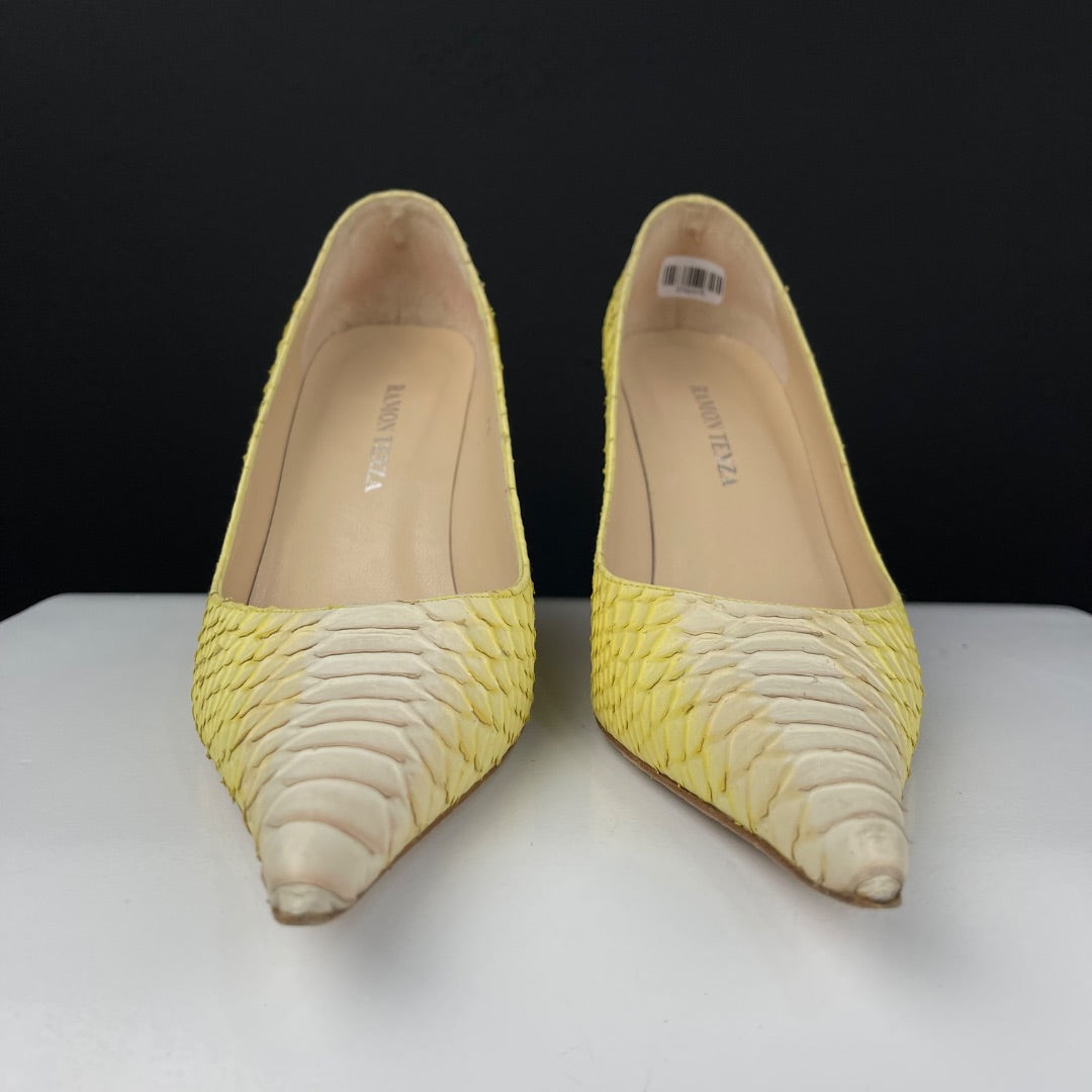 RAMÓN TENZA Zapatos Amarillo Talle 37,5