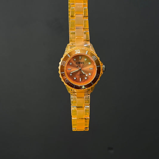 COSS  Reloj Pulsera  Naranja  Talle Unico