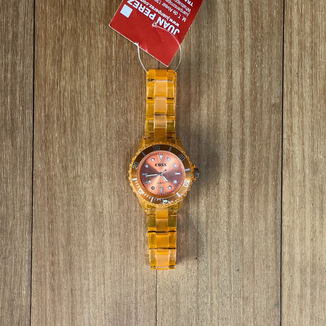 SIN MARCA  Reloj Pulsera  Naranja  Talle Unico