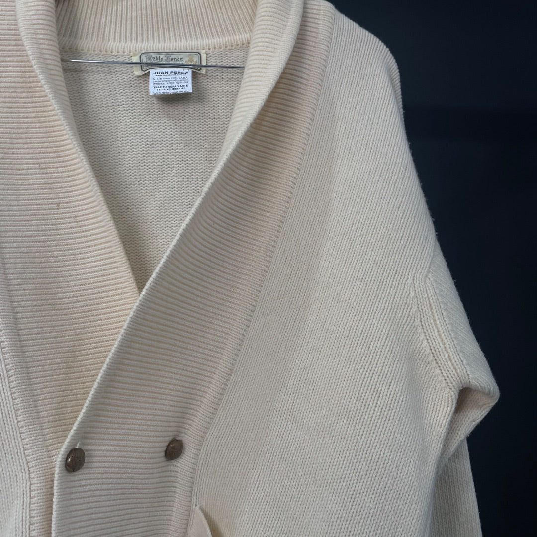 SIN MARCA  Sweater Abierto  Beige  Talle L