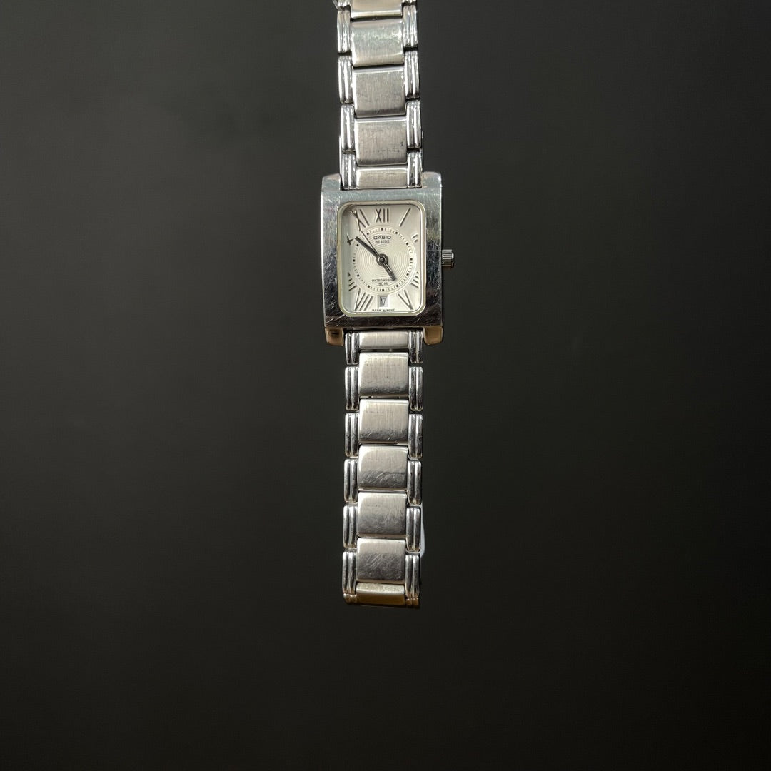 CASIO  Reloj Pulsera  Plateado  Talle Unico