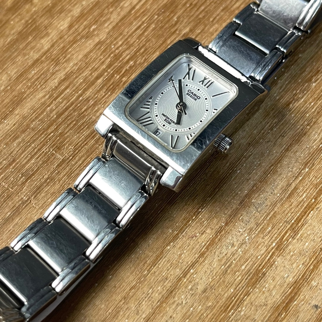 CASIO  Reloj Pulsera  Plateado  Talle Unico