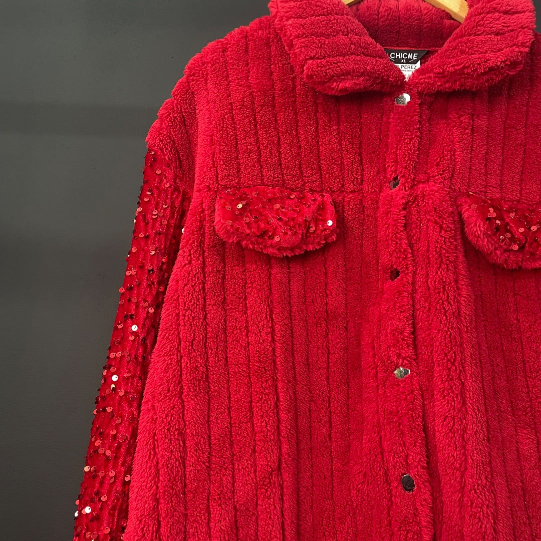 CHICME  Campera  Rojo  Talle XL