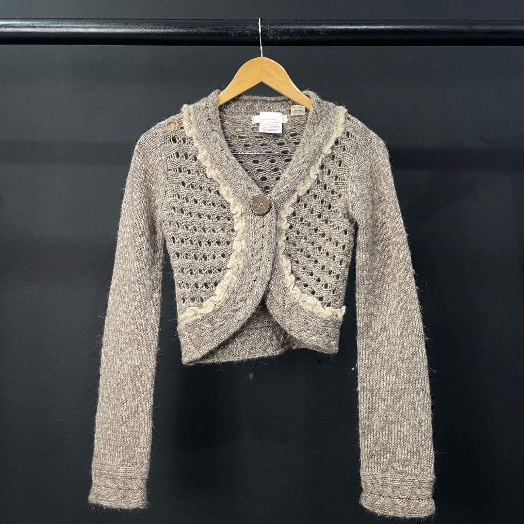 Sweater Abierto  SLEEPING ON SNOW  Marron Talle XS