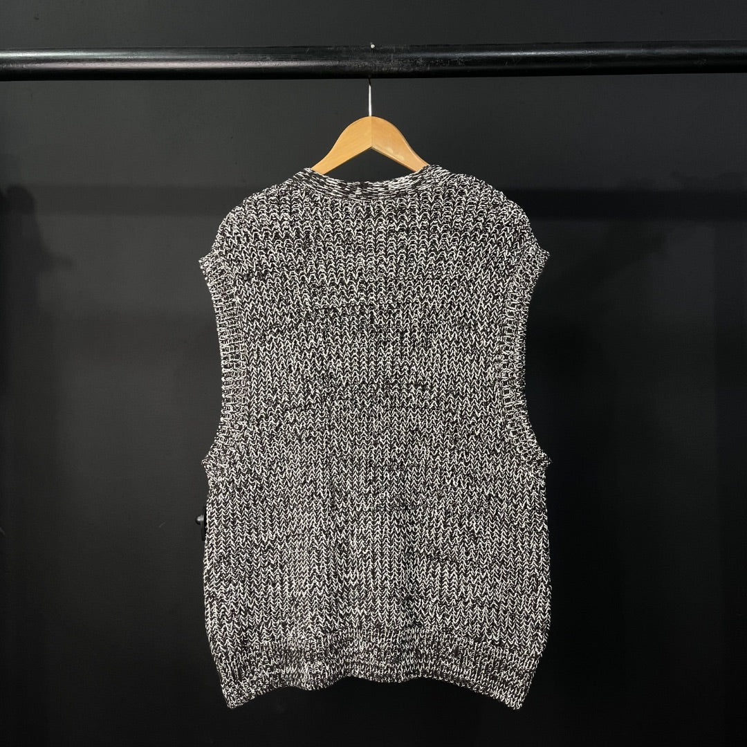 ZARA  Chaleco Corto  Jaspeado  Talle L