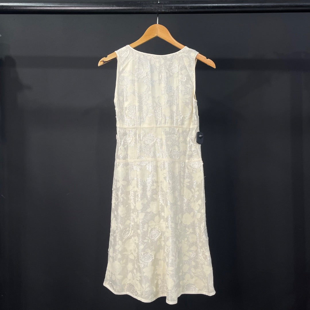 DONNA KARAN  Vestido Sin Manga  Beige  Talle 2