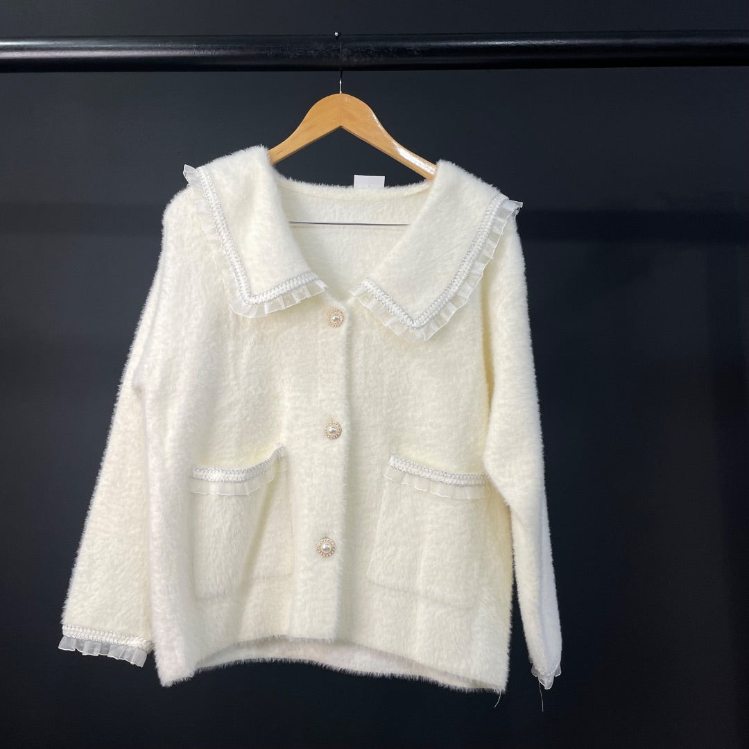 Sweater Abierto  SIN MARCA  Beige Talle L
