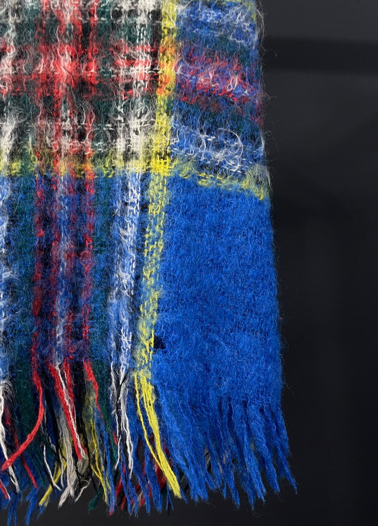 SIN MARCA  Manta  Varios Cuadros Azules  Talle Unico