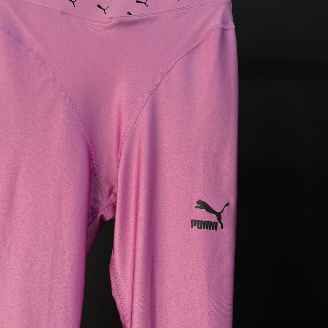 PUMA  Pantalon Calza  Lila  Talle S