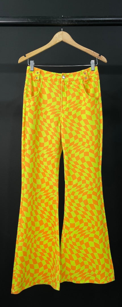 SHEIN Conjunto X2 Pantalon Y Saco Varios Cuadros Talle M