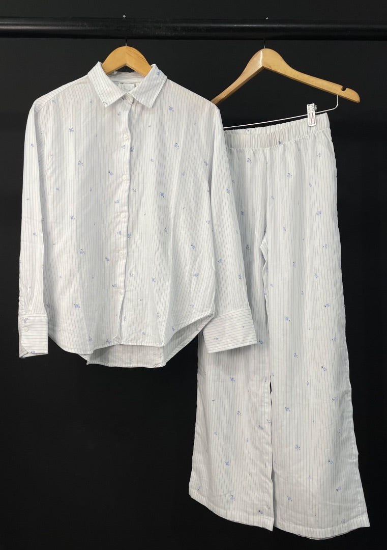 H&M  Pijama X2  Varios Rayado  Talle XS