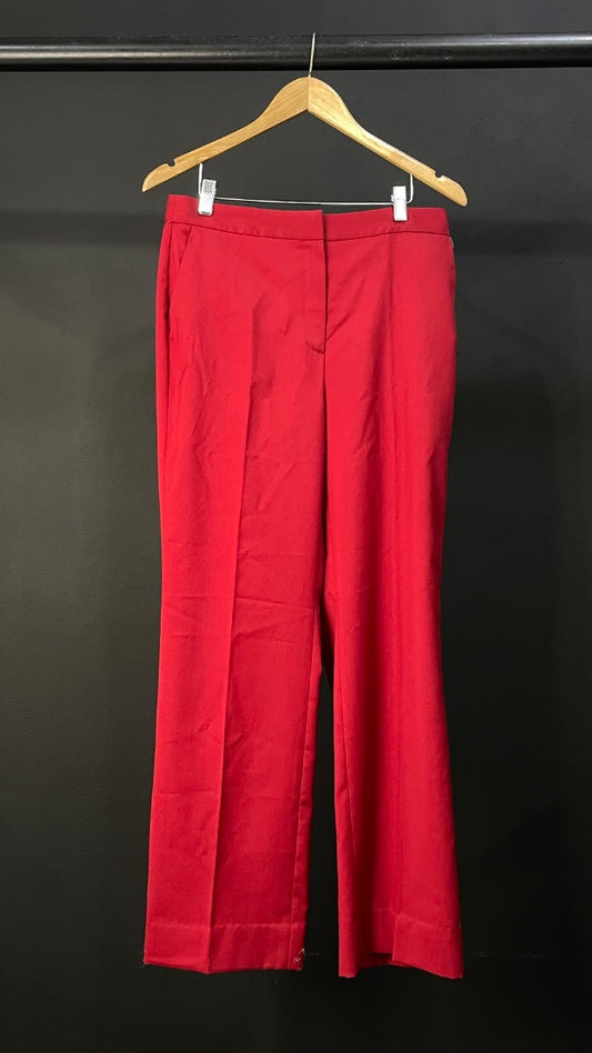 MASSIMO DUTTI  Pantalon  Bordeaux  Talle 40