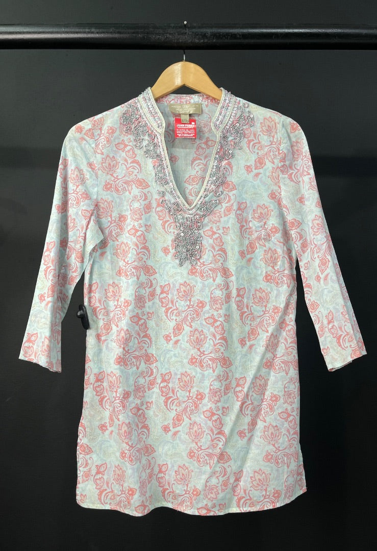 PEDRO DEL HIERRO Blusa Manga 3/4  Color Varios  Estampado  Talle M