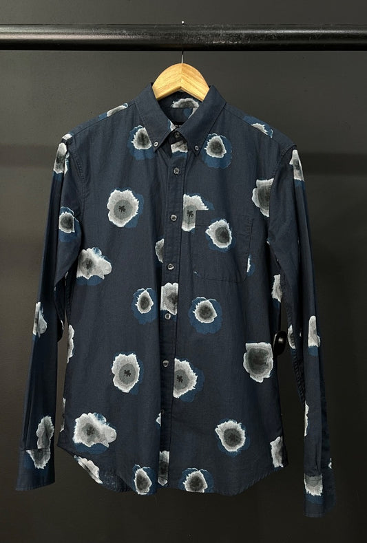 CLUB MONACO Camisa Manga Larga Varios  Estampado Talle S