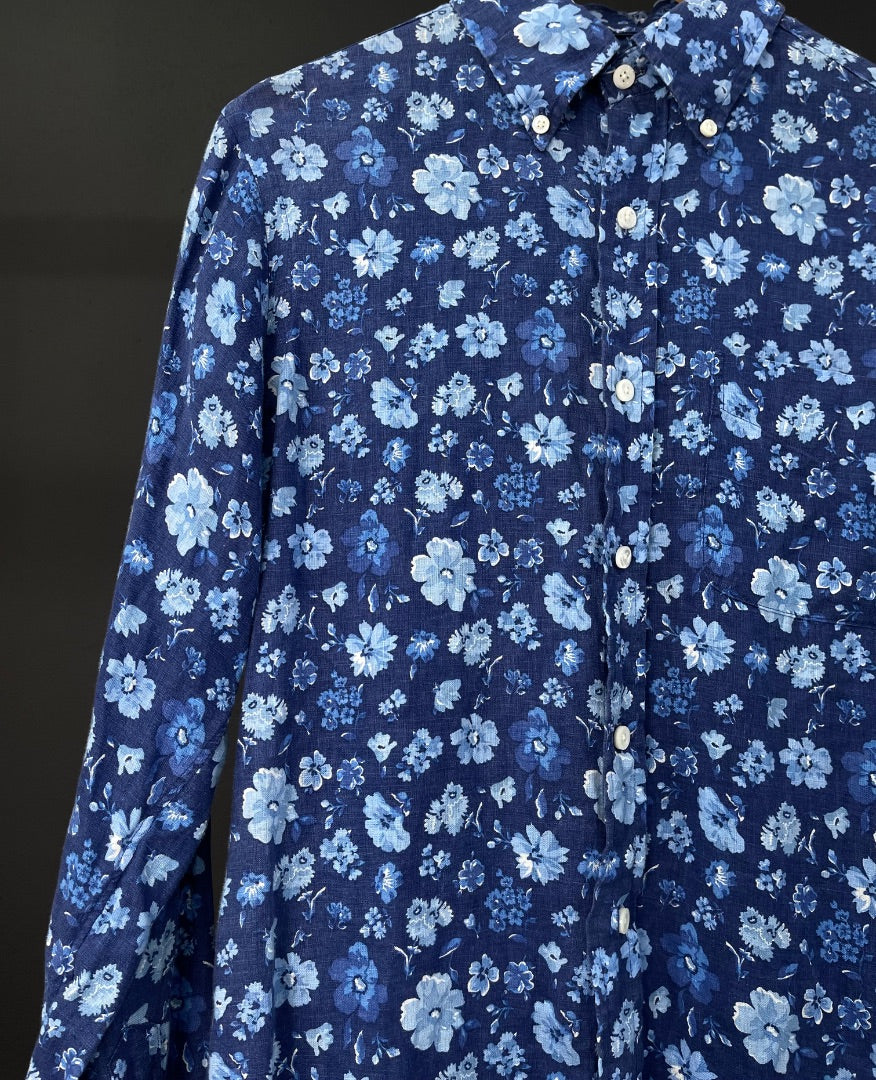 RALPH LAUREN  Camisa Manga Larga  Varios Floral  Talle S