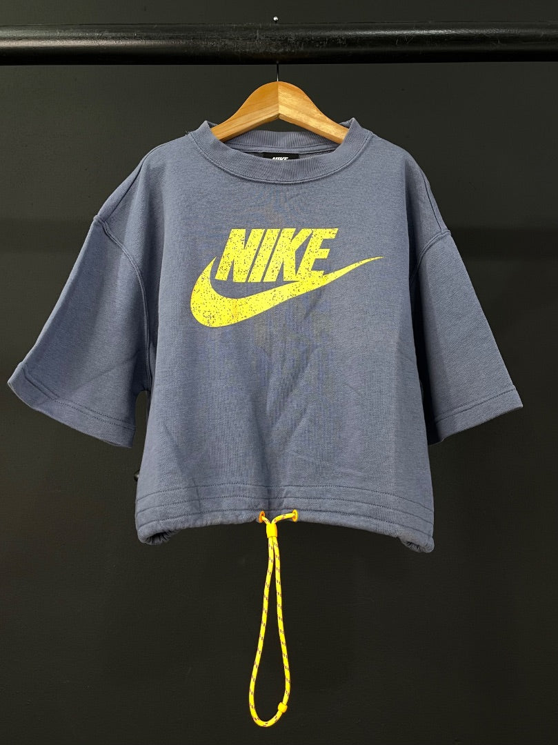 NIKE Remera Manga Corta Gris Talle S