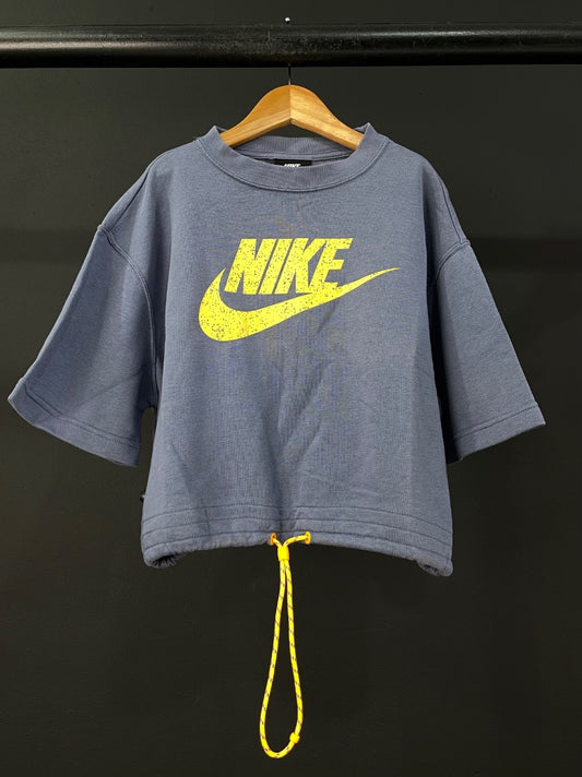 NIKE Remera Manga Corta Gris Talle S