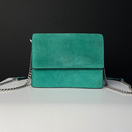 MANGO Cartera Verde Talle Unico