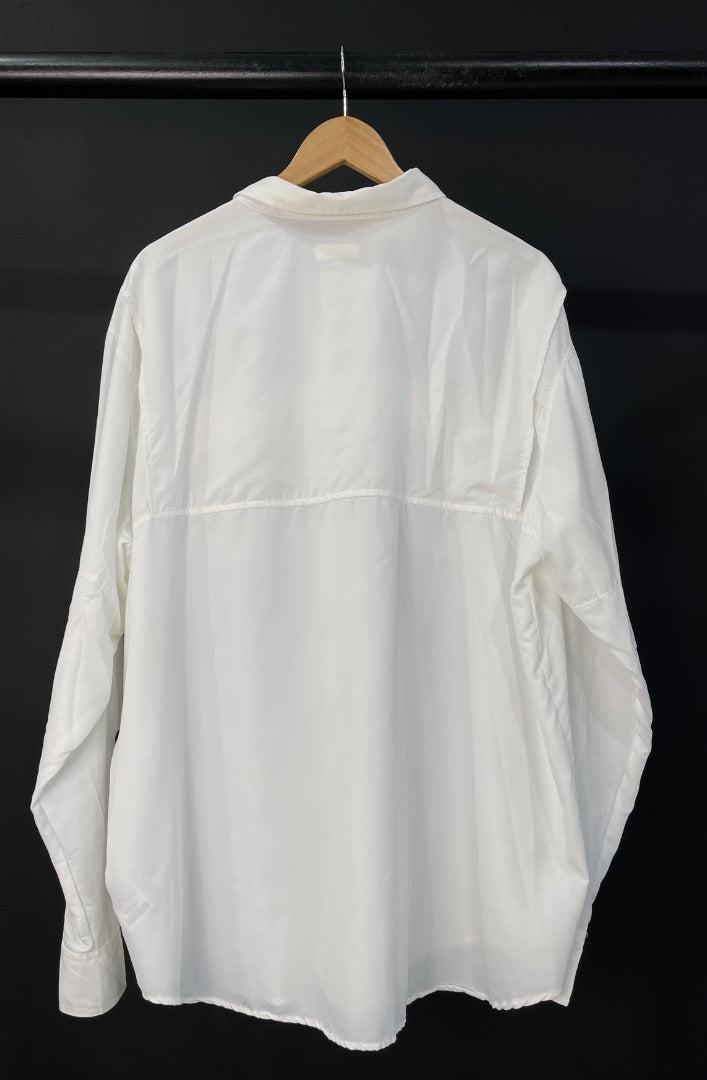 COLUMBIA  Camisa Manga Larga  Blanco  Talle XXL